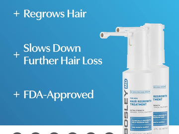 BosleyMD 5% Minoxidil Spray